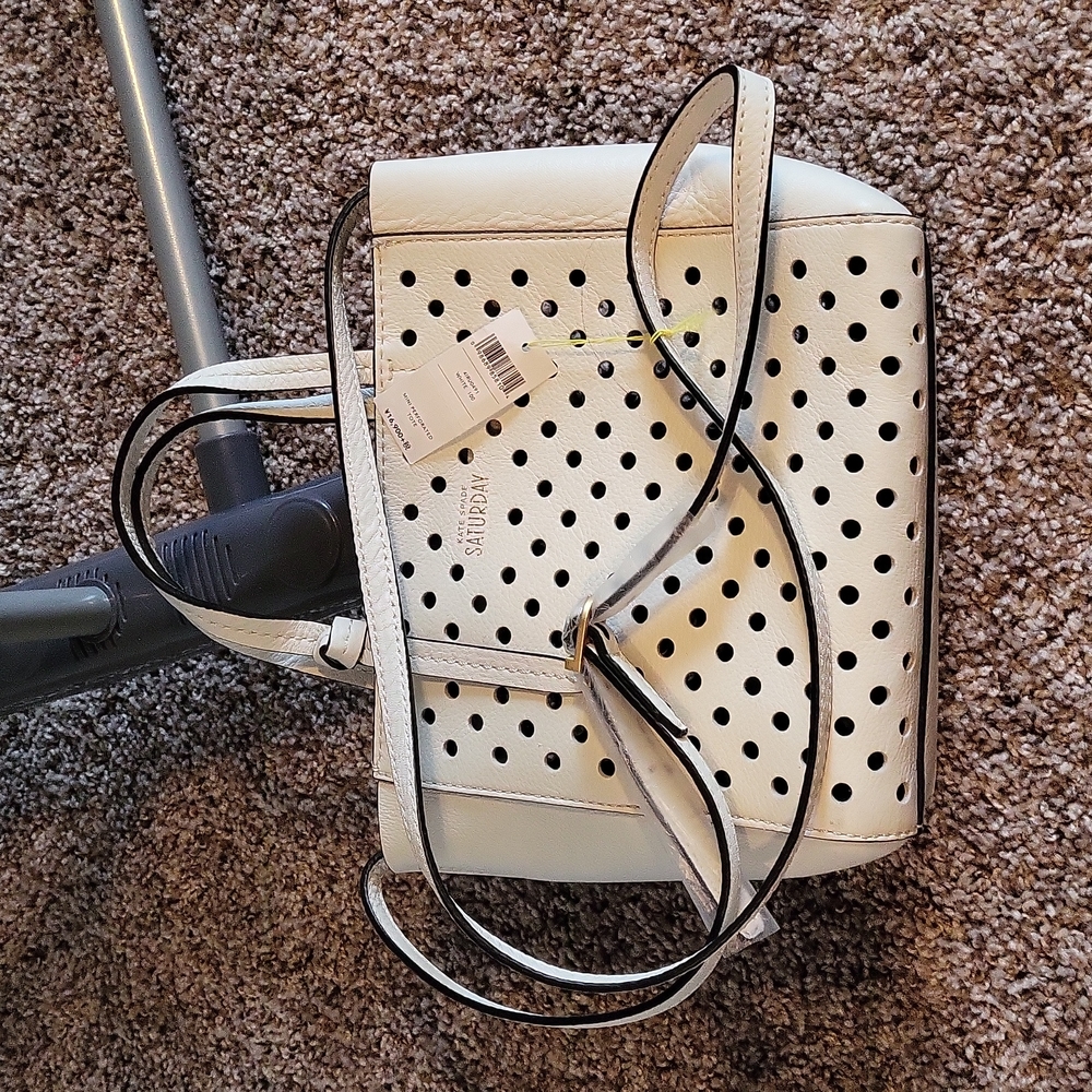 Small white purse